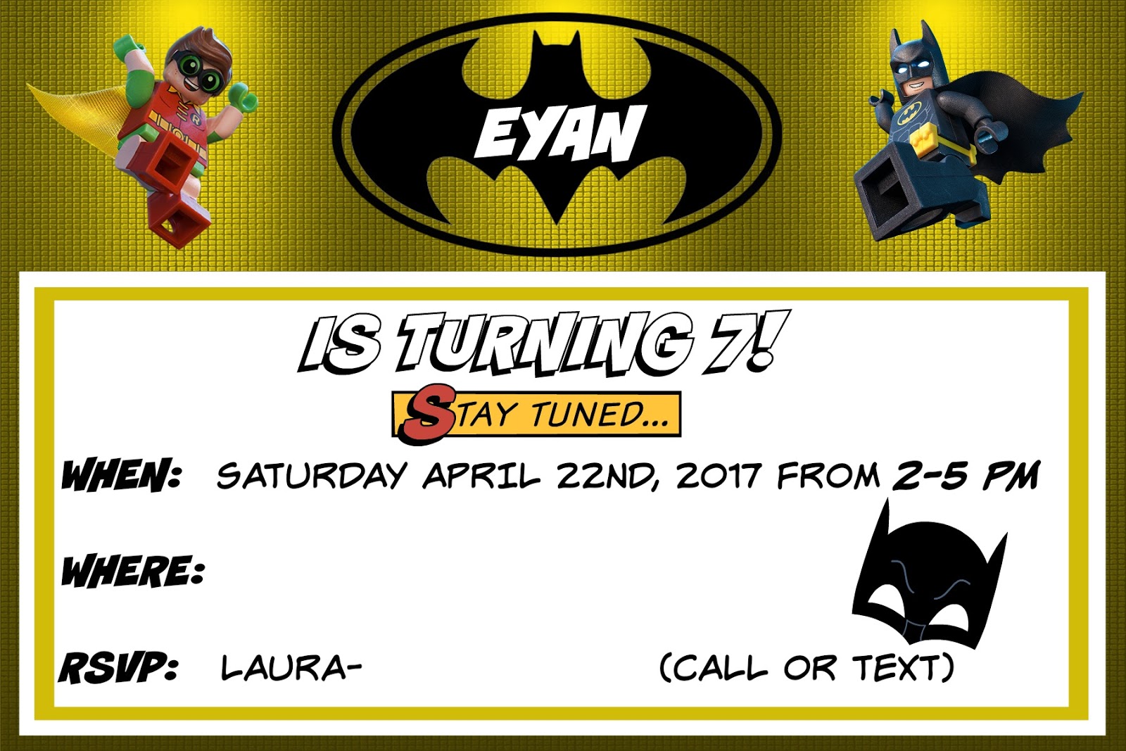 Lego Batman Party Ideas and Decorations - We Got The Funk