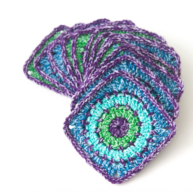 free crochet pattern: granny square