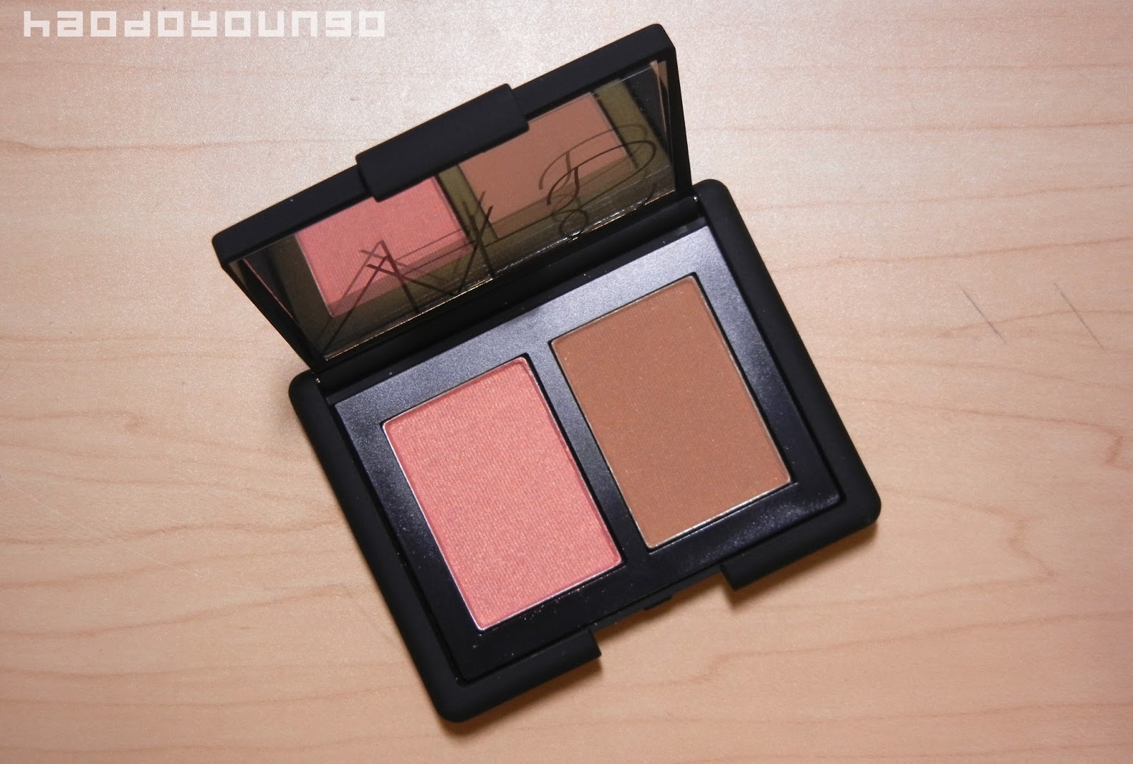 Overfladisk revidere uklar Review & Swatches: NARS Blush/Bronzer Duo in Orgasm and Laguna (Mini size)  | haodoyoungo