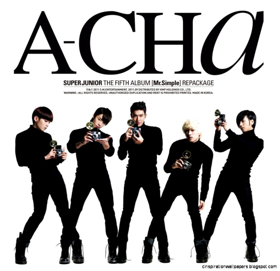 Download Album Super Junior – A Cha 5th Album Mr Simple Repackage