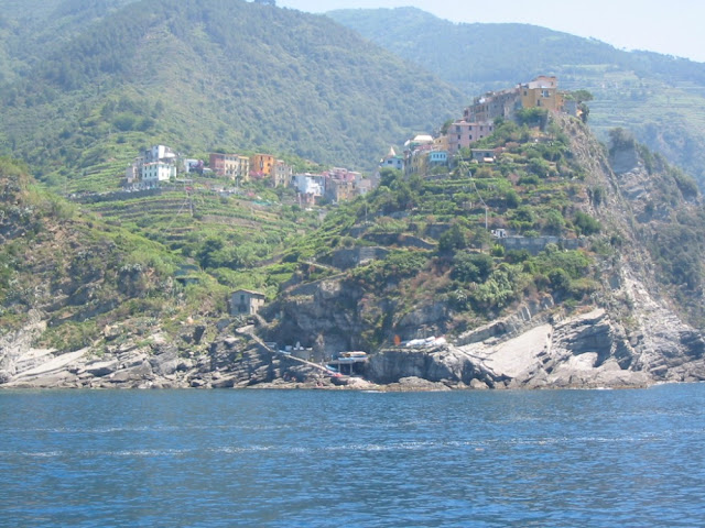 Cinque Terre - Blick vom Wasser aus Cinque Terre - Blick vom Wasser aus