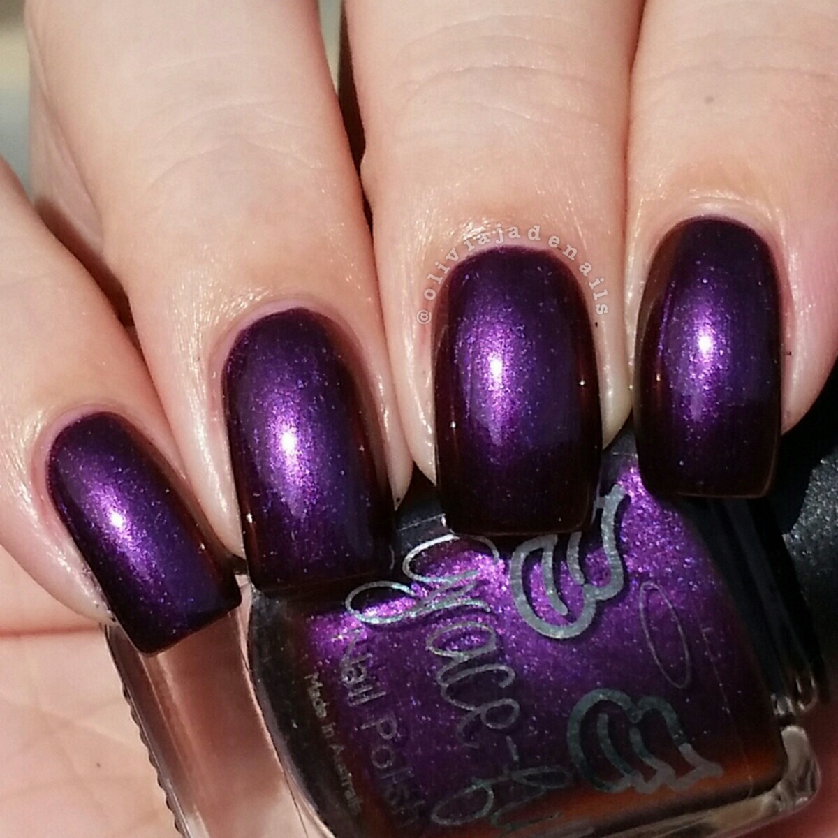 Grace-full Nail Polish Where You Lead swatched by Olivia Jade Nails