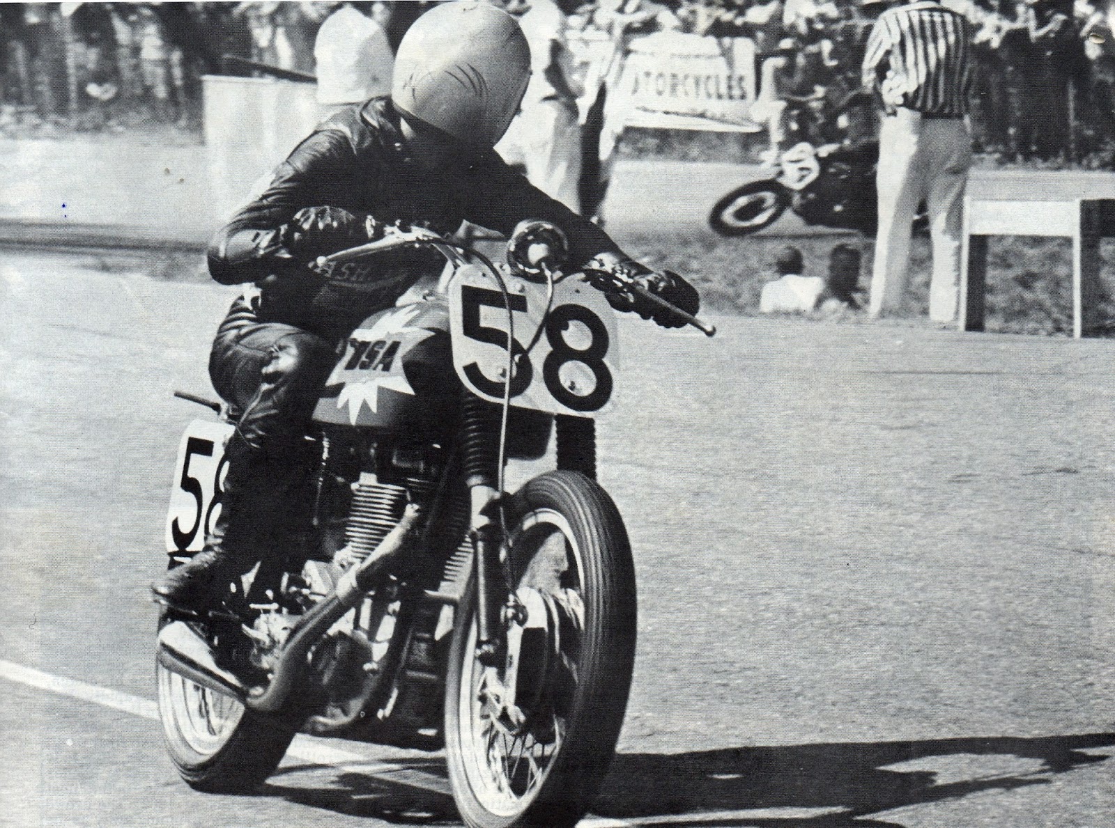 POPPA WHEELIE Laconia National Road Race 1963