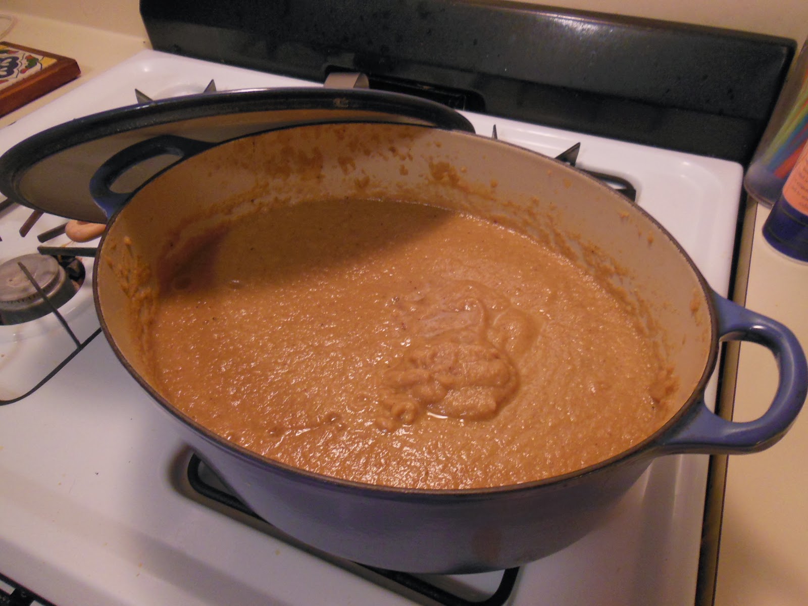 PaperblogPrincess Roasted Cauliflower and Eggplant Soup aka Cloud Soup