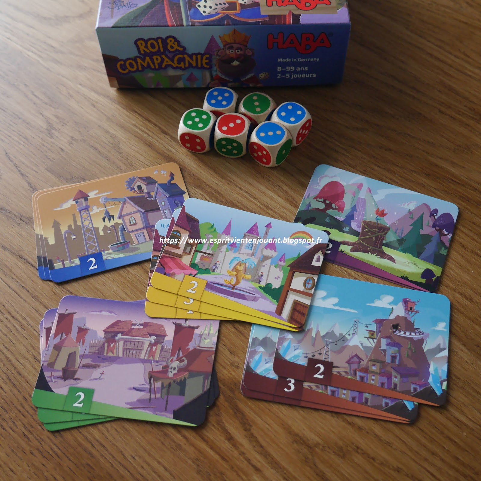 L'esprit vient en jouant: [Jeu] Roi et Compagnie : un jeu de d?�s fabuleux ! {Haba}
