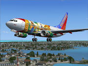 New Southwest 737 Florida One Repaint (florida )