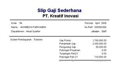 Berikut 14 Gaji Pt Jacobis Surabaya 2019 Viral
