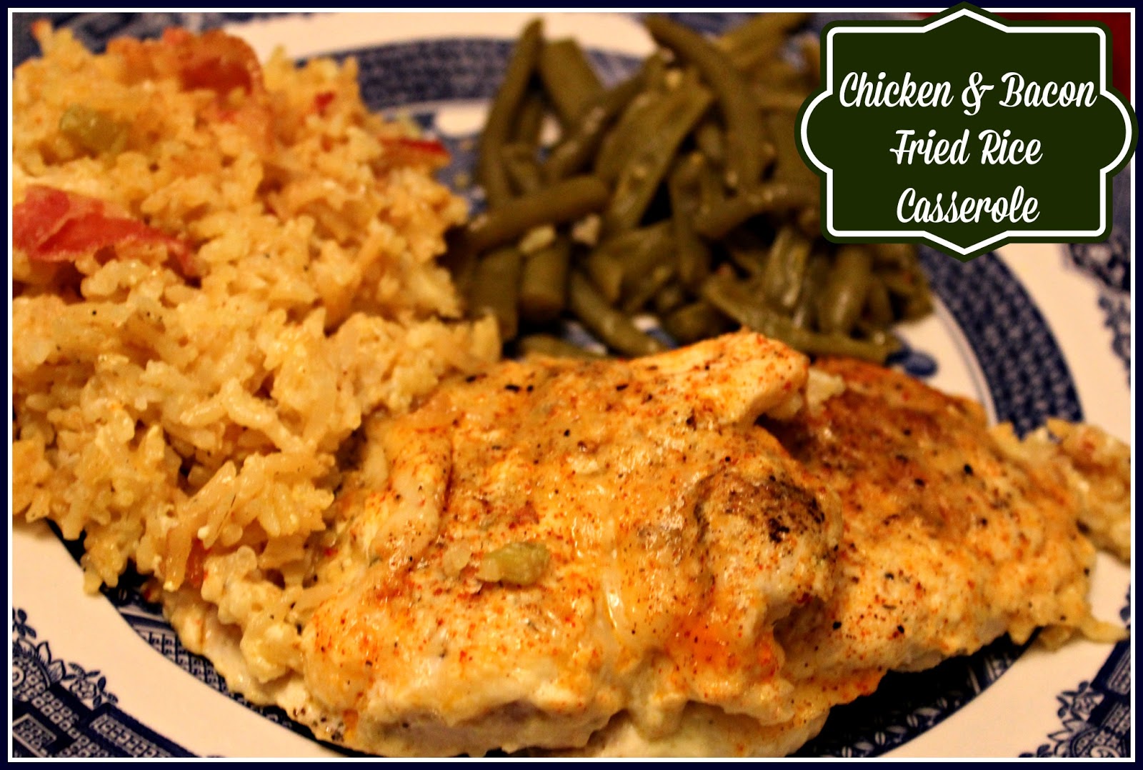 Chicken & Bacon Fried Rice Casserole! The Recipe Source