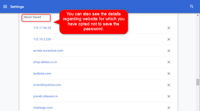 how to see never saved passwords google chrome how to see never saved passwords google chrome