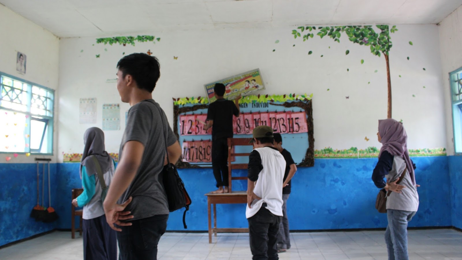 Berbagi Keceriaan Melalui Kanvas Kelas Inspirasi Dan Kreativitas Di Sdn Pocong Bangkalan Bisa Gerakan Sosial Kepemudaan Non Politik