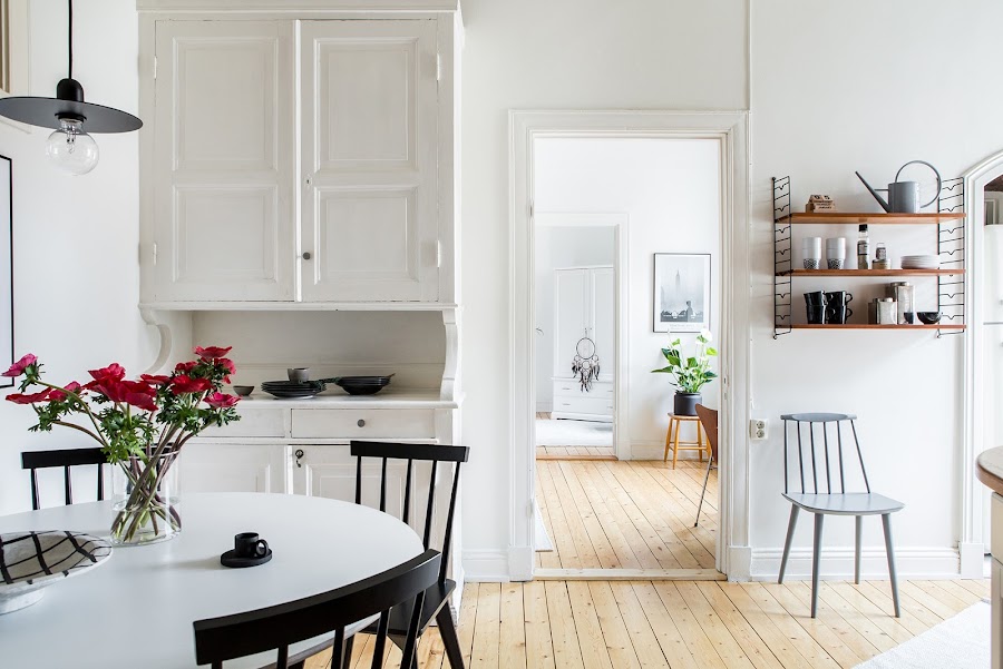 cocina, blanco, estilo nordico, cocina nordica, ladrillo visto, cara vista, decoracion nordica, alquimia deco