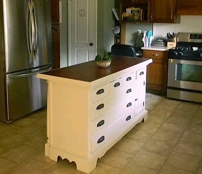 Dishfunctional Designs Upcycled Awesome Kitchen Islands Made