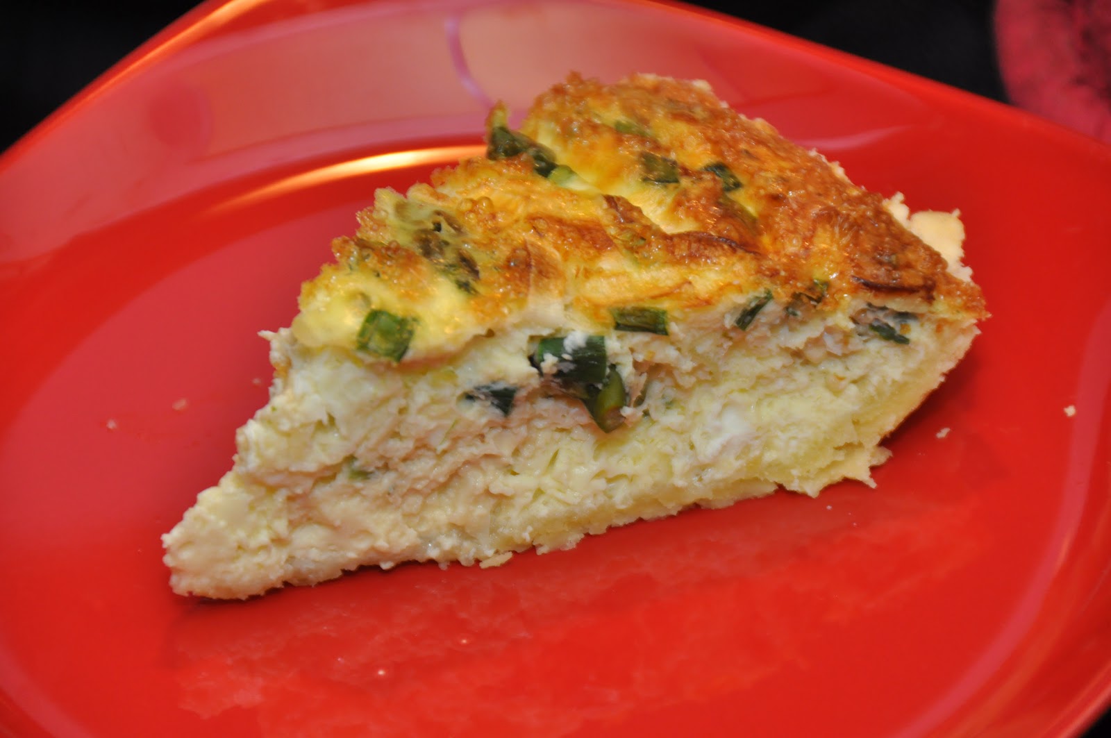Almost Vegetarian: Greens and Things- Quiche