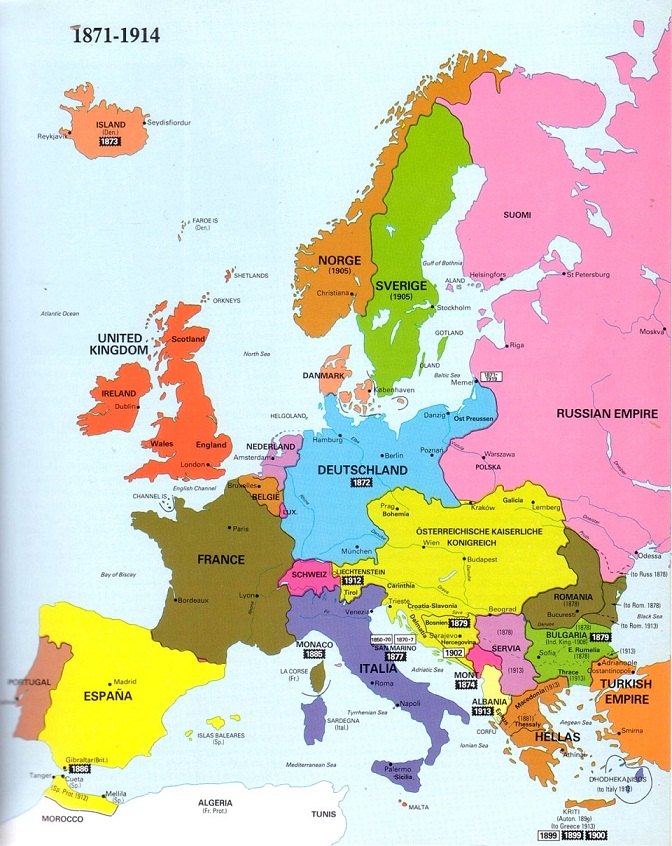 Kaart Van Europa Landkaart kaart-van-europa-landkaart
