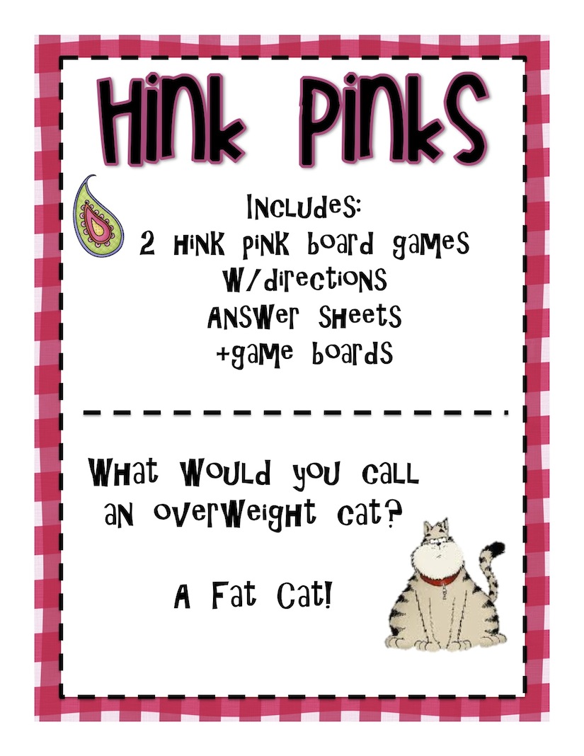 second-grade-with-mrs-morgan-hink-pinks
