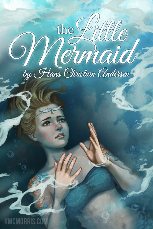 Kelley McMorris illustration The Little Mermaid book cover