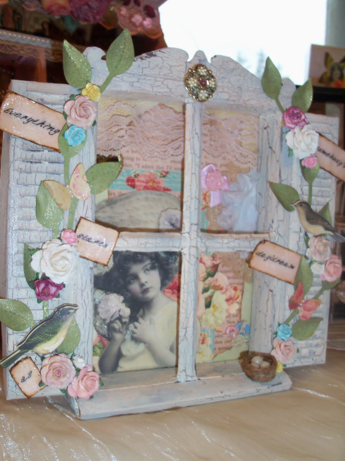 My Creative Mind Window Shadow Box