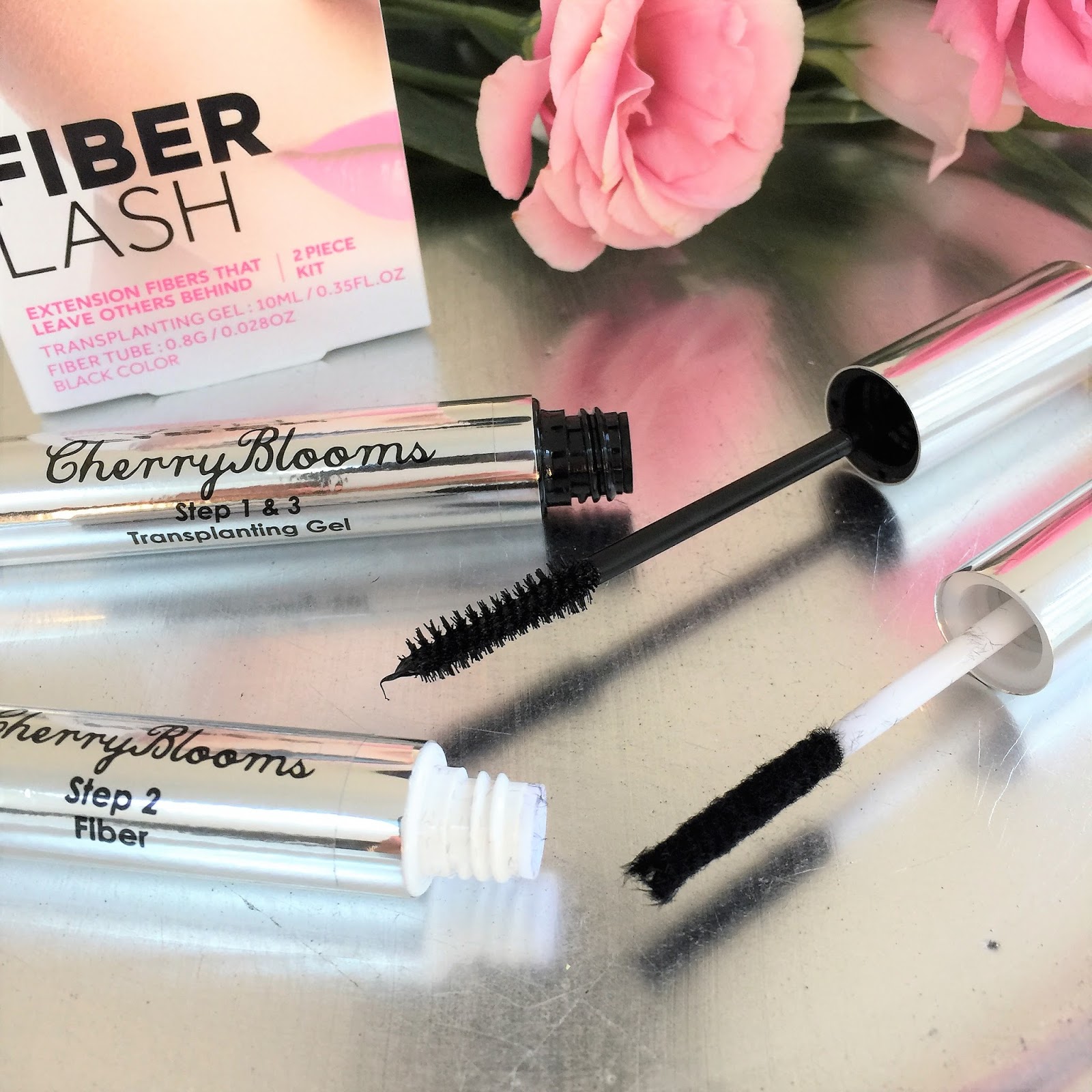 PRODUCT REVIEW CHERRY BLOOMS FIBER BROW, FIBER LASH AND VINYL LINER