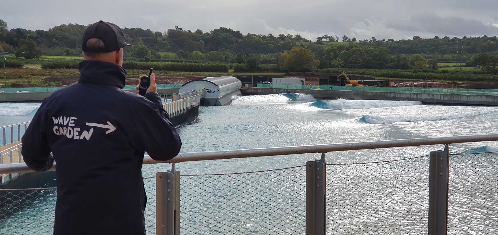 First Waves at the Wavegarden Cove Bristol England