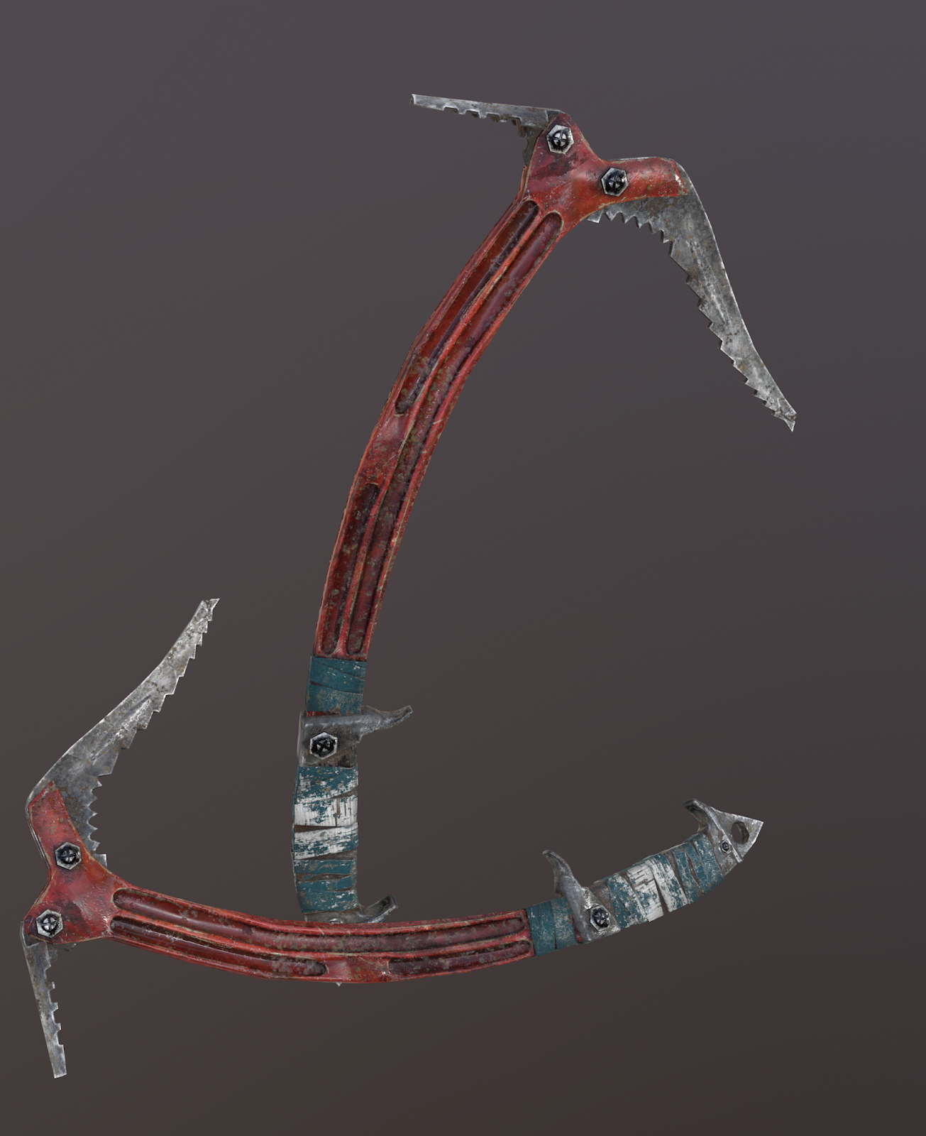 Climbing Axe Game Asset