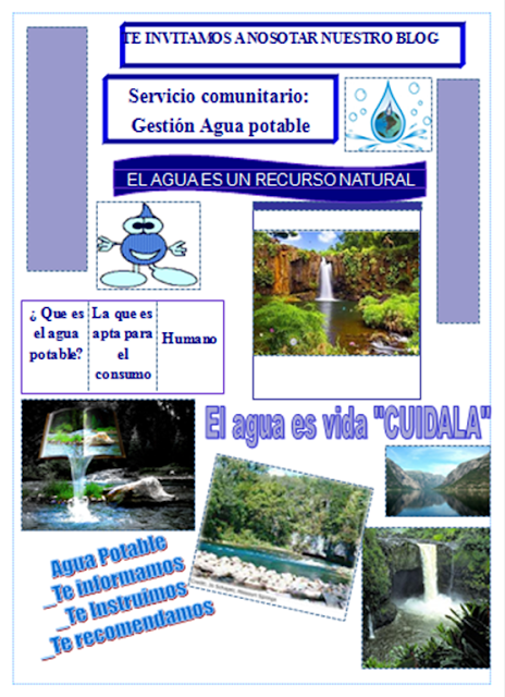 PROMOVIENDO EL USO RESPONSABLE DEL AGUA POTABLE