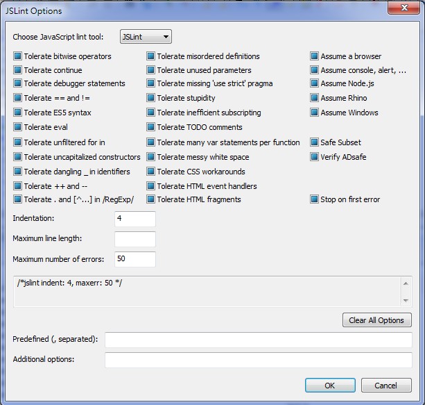 Java程式教學甘仔店 Notepad++ Plugins JSLint for Javascript