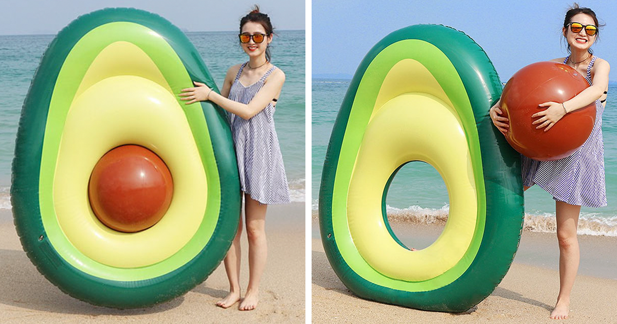 This Incredible Avocado Pool Float Is The New Trend For The Summer This Incredible Avocado Pool Float Is The New Trend For The Summer