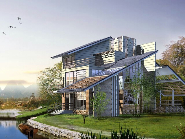 New home designs latest.: Modern Big homes architectural designs
