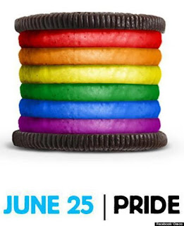 rainbow oreos gay pride 2012
