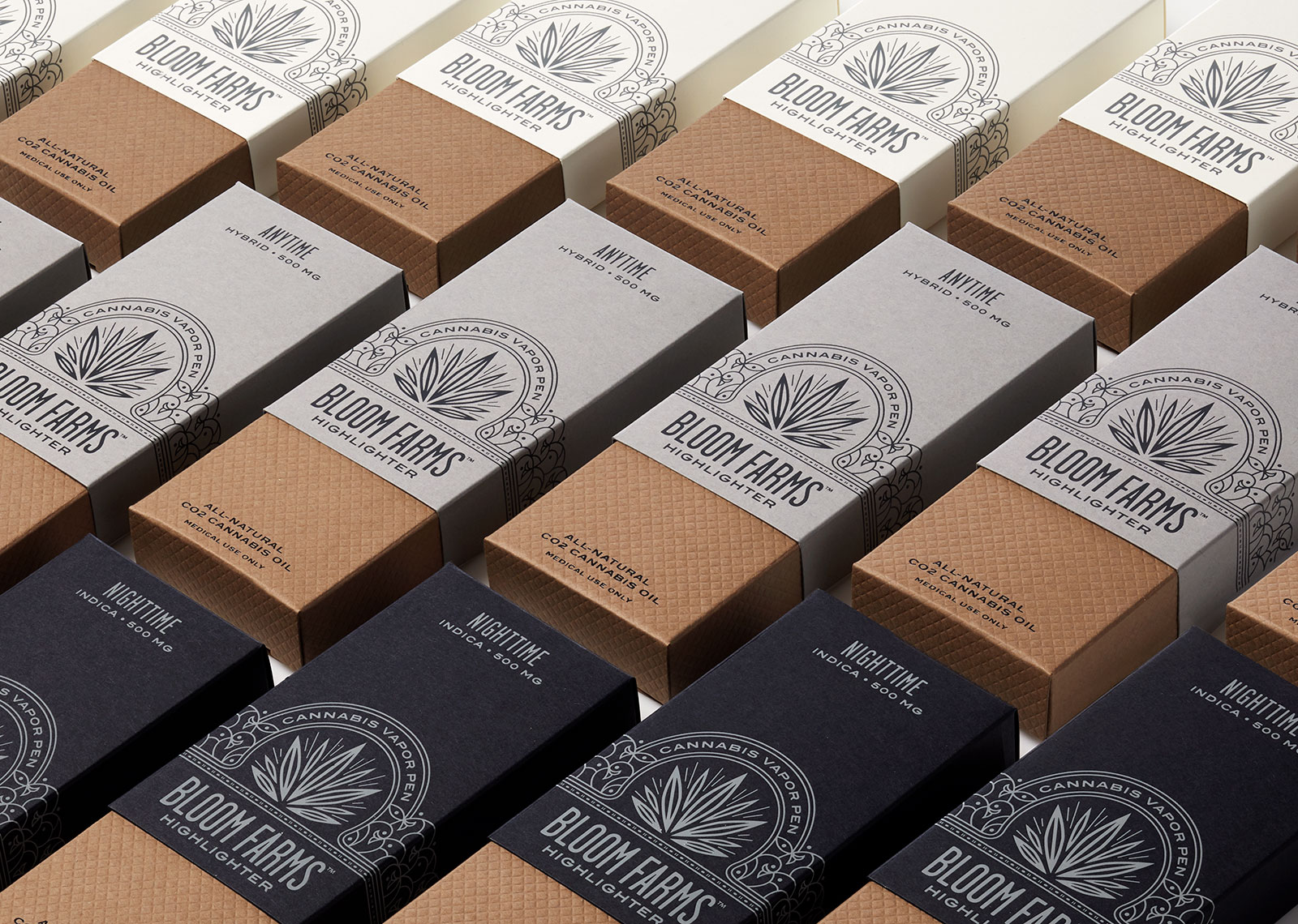 Bloom Farms Highlighter Refresh on Packaging of the World Creative