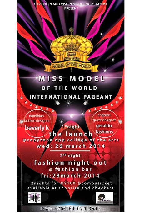 Miss World Model 2014 launch in Namibia