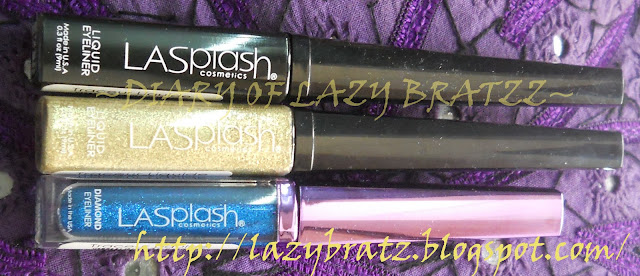 Diary Of Lazy Bratzz: Review: LASplash Liquid Eyeliner, Glitter ...