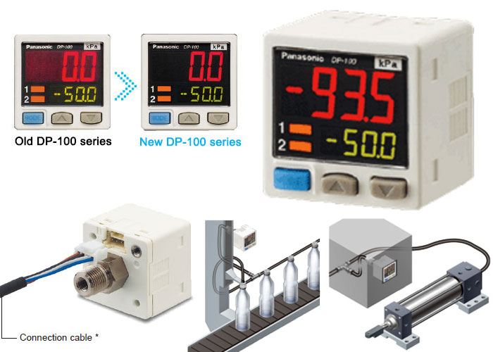 Product Features of Panasonic Pressure Sensor (Dual Display Digital