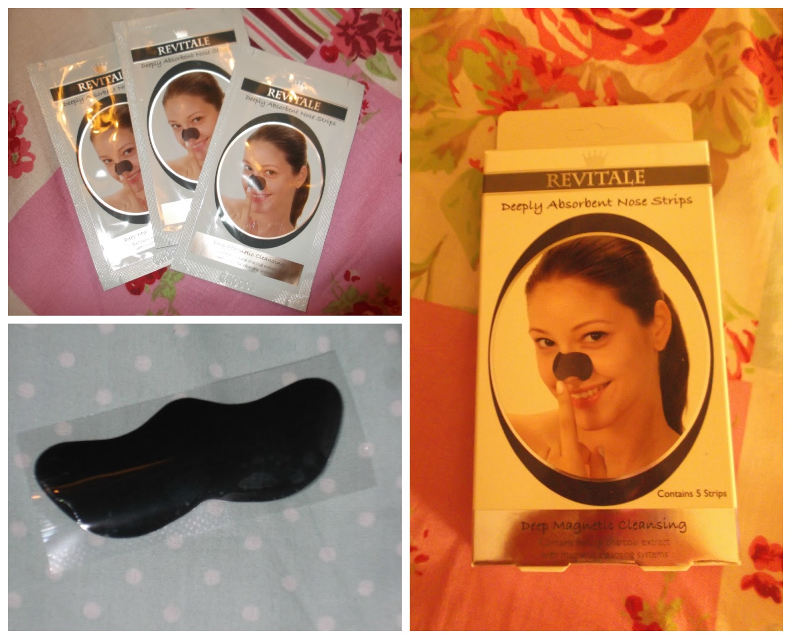 Big Blonde Girl Revitale And Grace Your Face Pore Strips