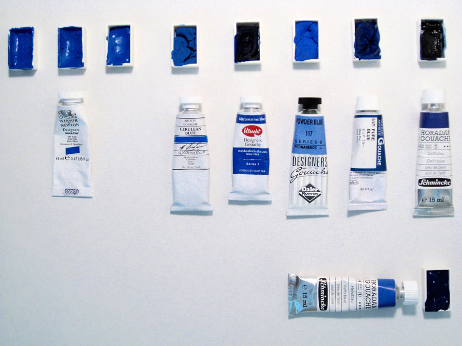 Gurney Journey Gouache Tests Consistency, Smell, and 'ReWettability'