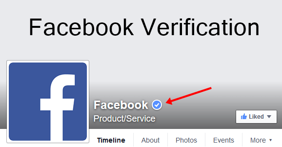 Verify Facebook Profile