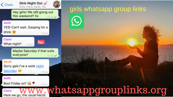 Girl Whatsapp group links