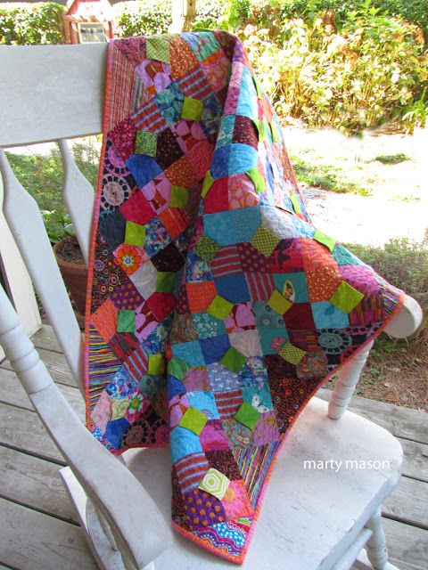 3-dimensional bow tie quilt - Marty Mason