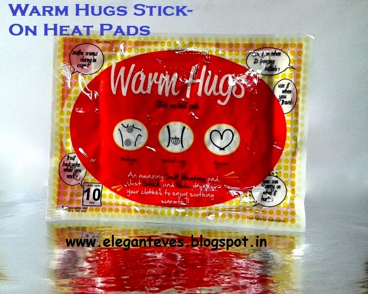 Review of Warm Hugs Stick On Heat pads Elegant Eves
