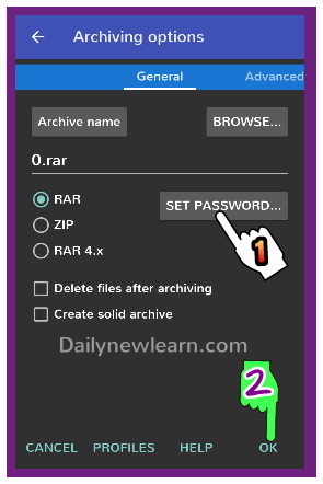 How to open and extract RAR files on Android with pictures - Daily new learn