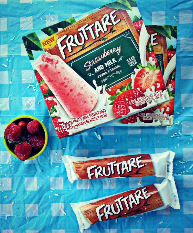 Strawberry Banana And Coconut Fruttare Smoothie