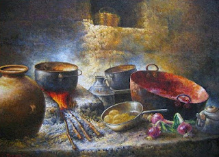 Cocinas Cuadros Campesinos Rusticos 