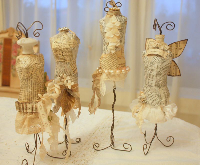 Doll, Dress...Colors Tutorial Mini Dress Form by Karla Nathan