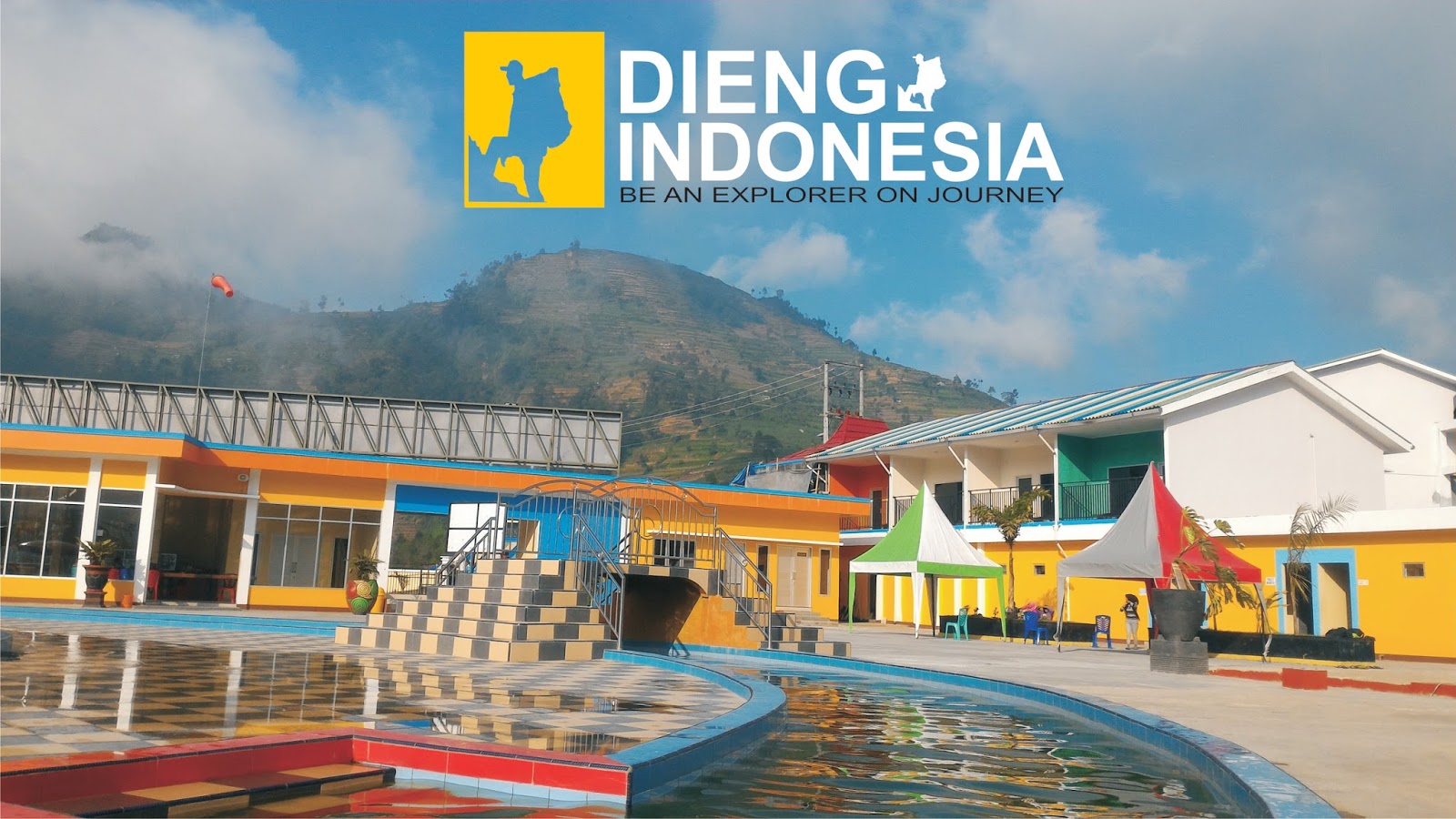 Wisata Pemandian air panas di dataran tinggi dieng