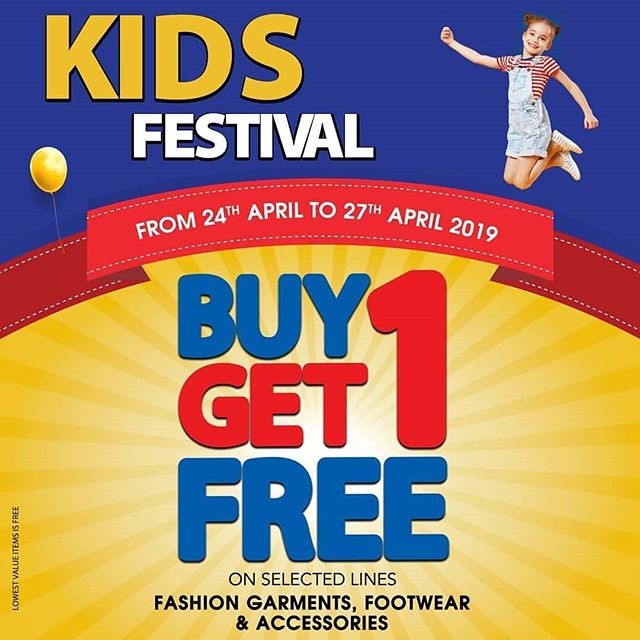 Al Nasser Sports Kuwait - Kids Festival - Buy 1 Get 1 Free