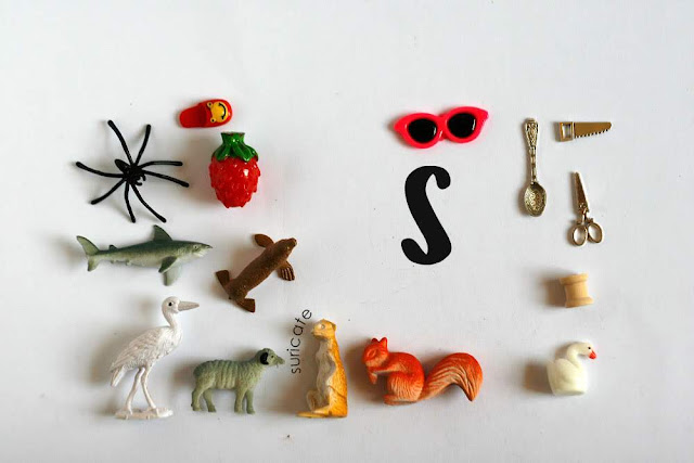 Language objects for Montessori alphabet box by TomToy