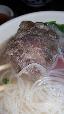food - Vietnamese - ox tail pho - close-up of ox tail
