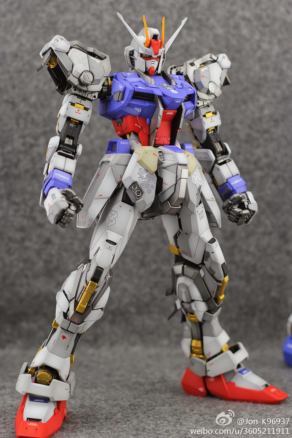 Custom Build PG 1/60 Aile Strike Gundam "Crazy Assault"