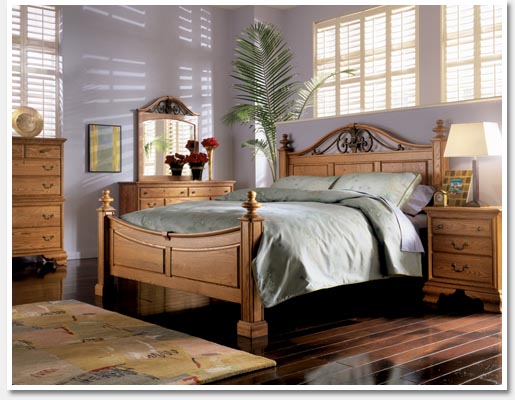 westchester oak bedroom furniture