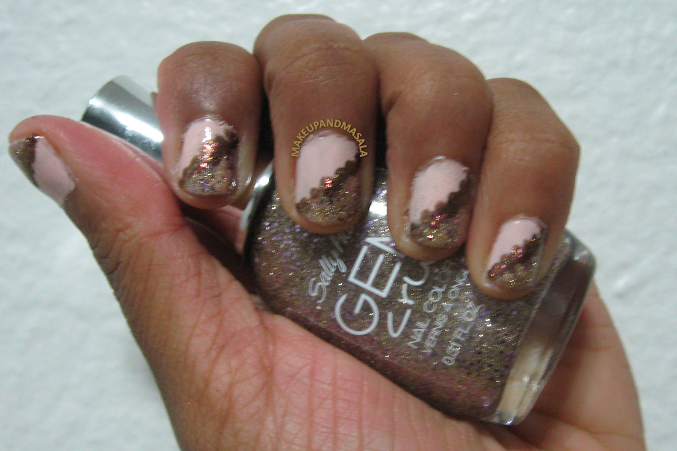 Makeup n' More By Anna: Beige and Gold Nails